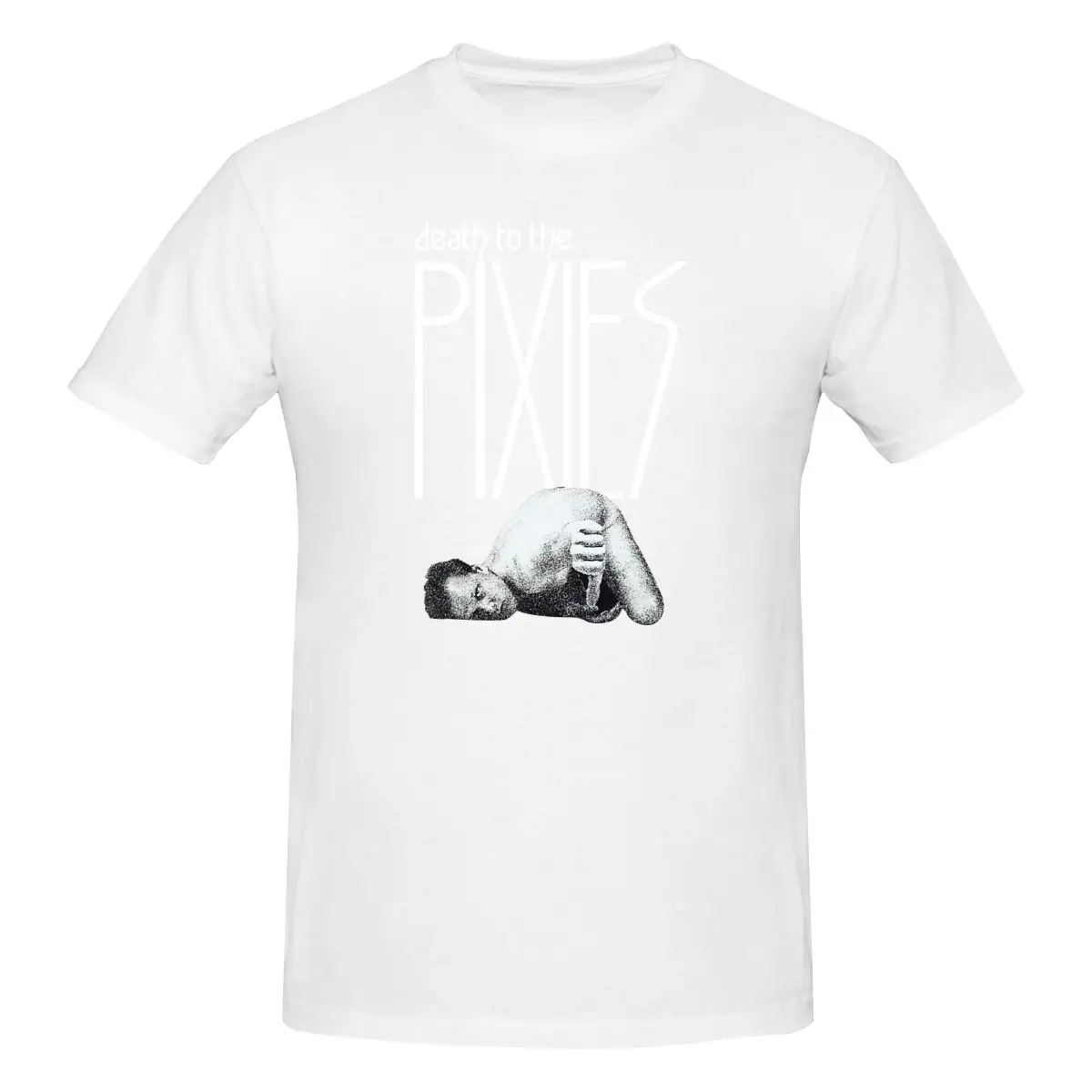 90S Death To The Pixies The Pixies Grunge Band Shirt T-shirt Tee Cool Retro Splicing Streetwear