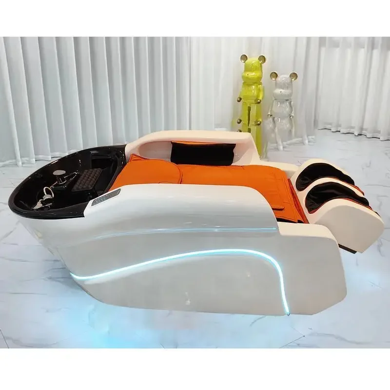 X4 Barber shop special automatic massage shampoo bed beauty salon massage chair