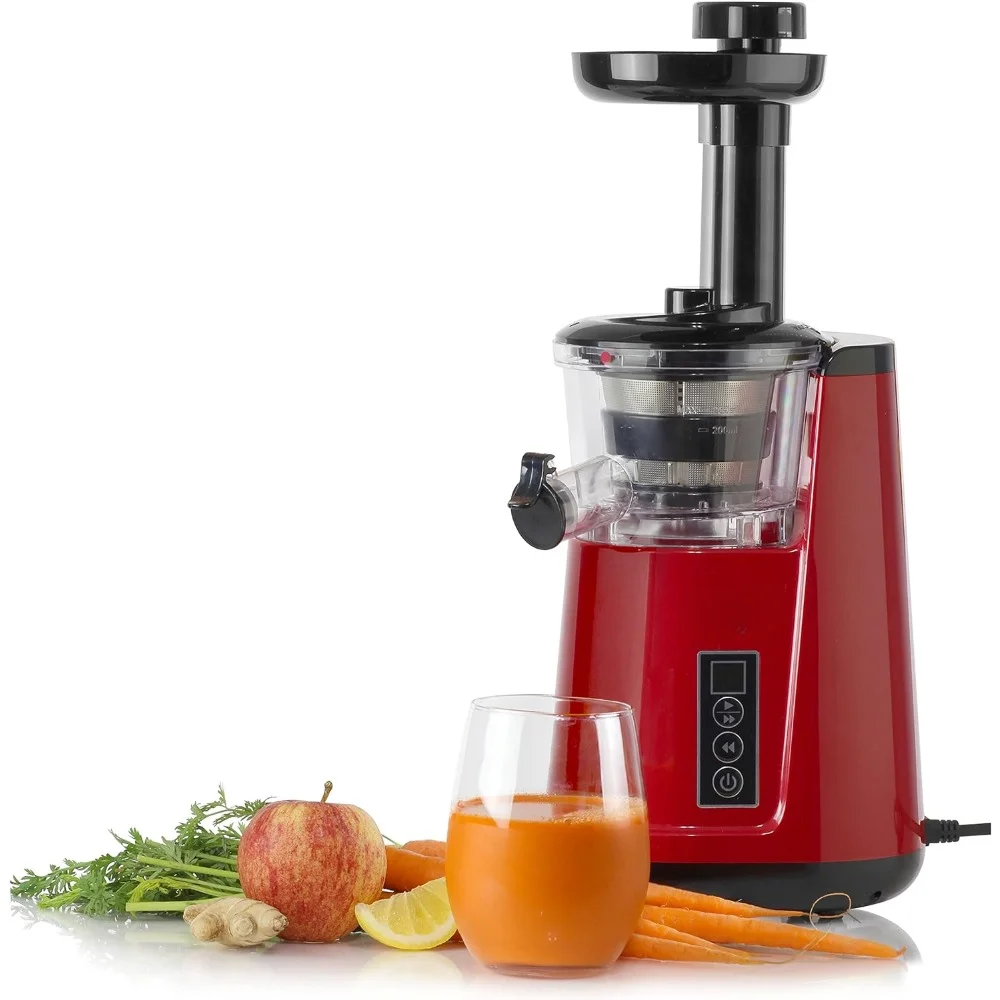 

Juicer Machines Cold Press, 365 Vertical Slow Masticating Extractor for Fruits and Vegetables, 65 RPM, 150-Watts Juicer