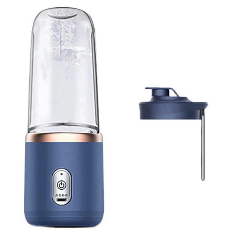 

Новый портативный блендер 400 мл, электрическая соковыжималка, соковыжималка для лимона, апельсина, фруктов, беспроводной Перезаряжаемый миксер 21000 об/мин