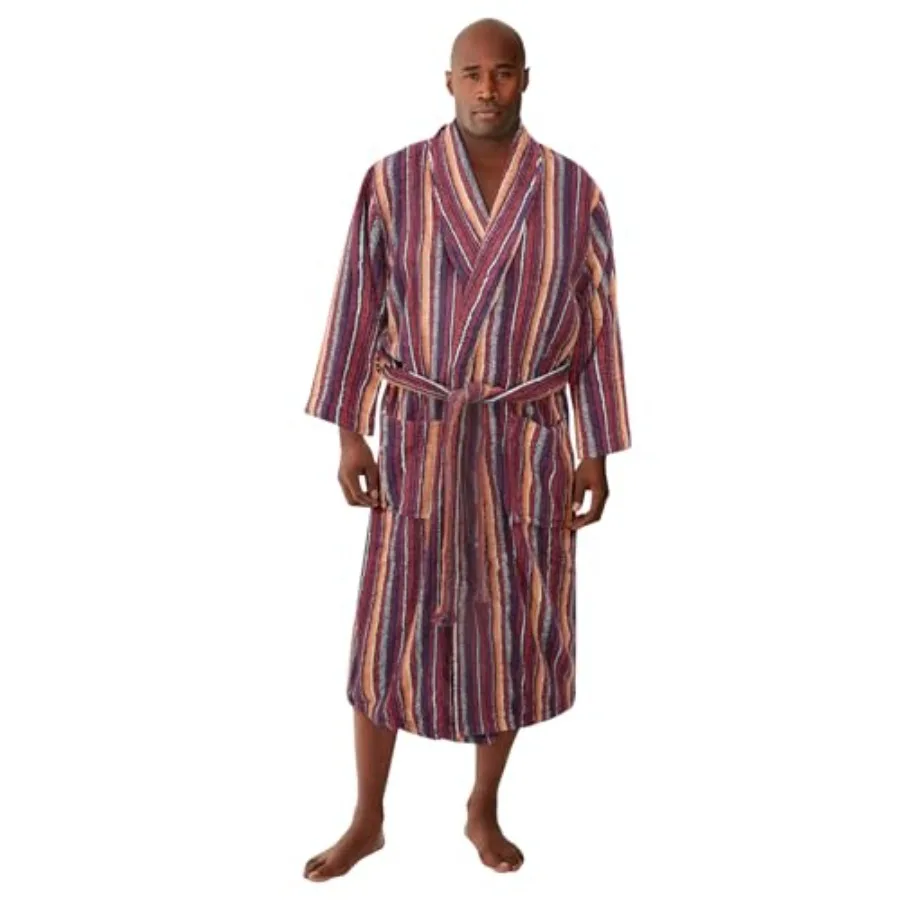 

Men's Big Tall Tall Terry Bathrobe With Pockets
