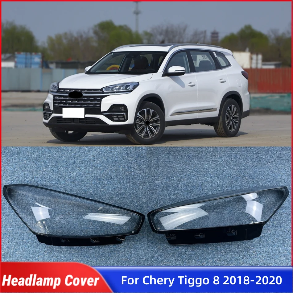 

For Chery Tiggo 8 2018 2019 2020 Automotive Parts and Accessories Lampcover Caps Headlight Rubber Cover