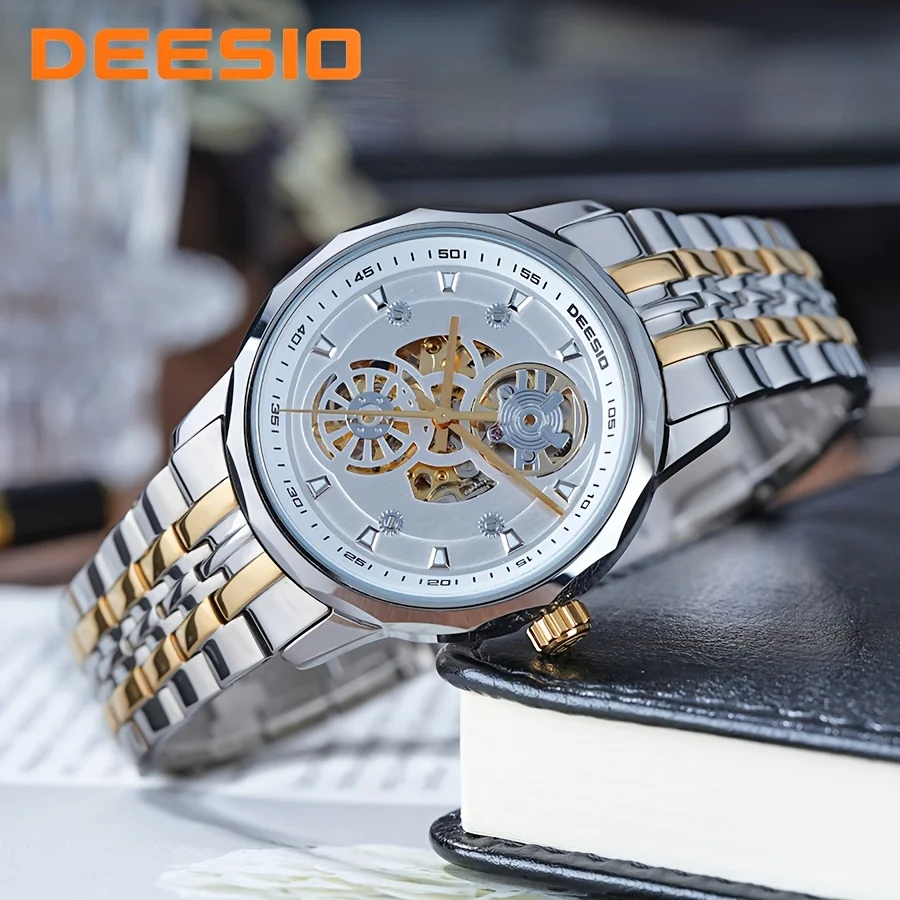 

Deesio N830B Original Design Watches Luxury Top Band Automatic Movement Watch for Wrist Mechanical Wristwatches Men's Gifts Y2k