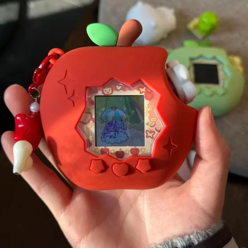 

Защитный чехол для Tamagotchi Paradise Pet Machine Apple, сменная панель, прозрачный цветной экран, оригинальные аксессуары