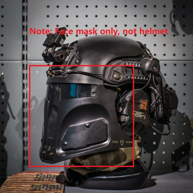 Máscara táctica OPS-Core para airsoft con lentes de repuesto - imagen 4