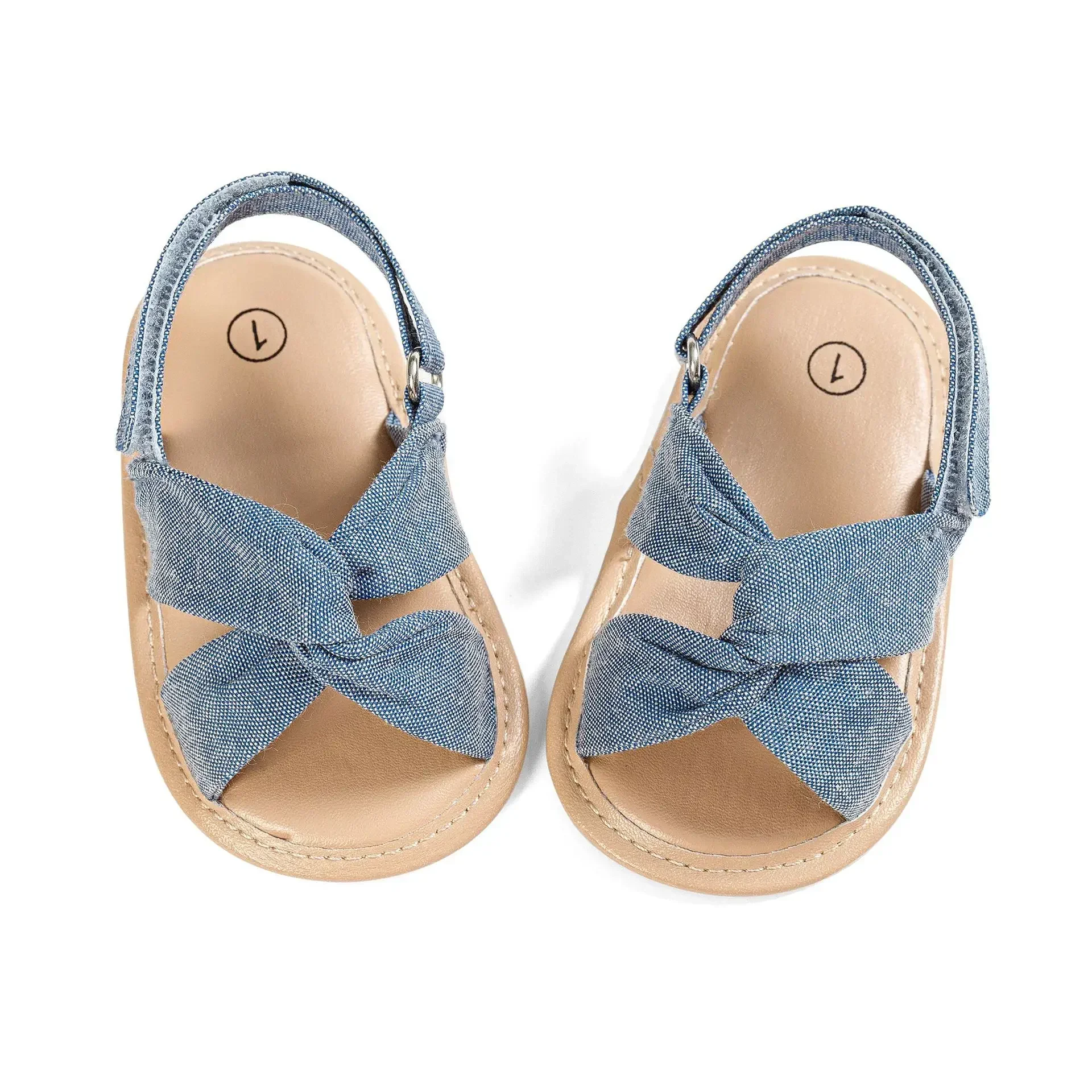 New Newborn Baby Girls Sandals Summer Children Casual Soft Sole Flat Anti-slip Sandals Kids Shoes First Walkers Shoes Toddler