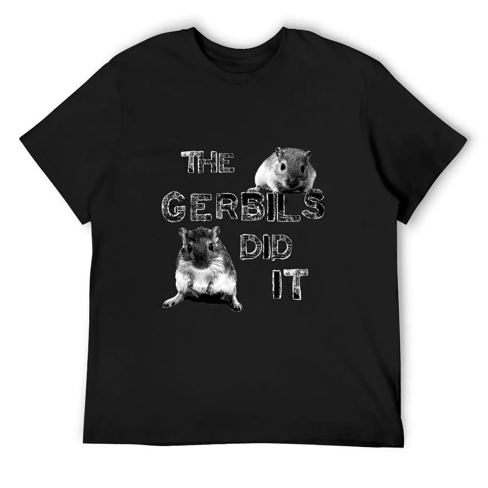 

The Gerbils Did It T-Shirt oversized graphic tee Louboutins blue archive oversized t shirt mens clothing