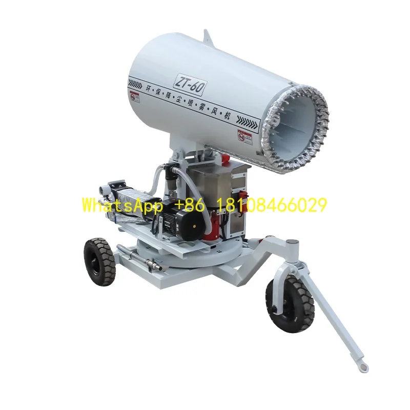 60 m große bewegliche Wassernebelkanone zum Staub und Unterdrücken in Entladeködern