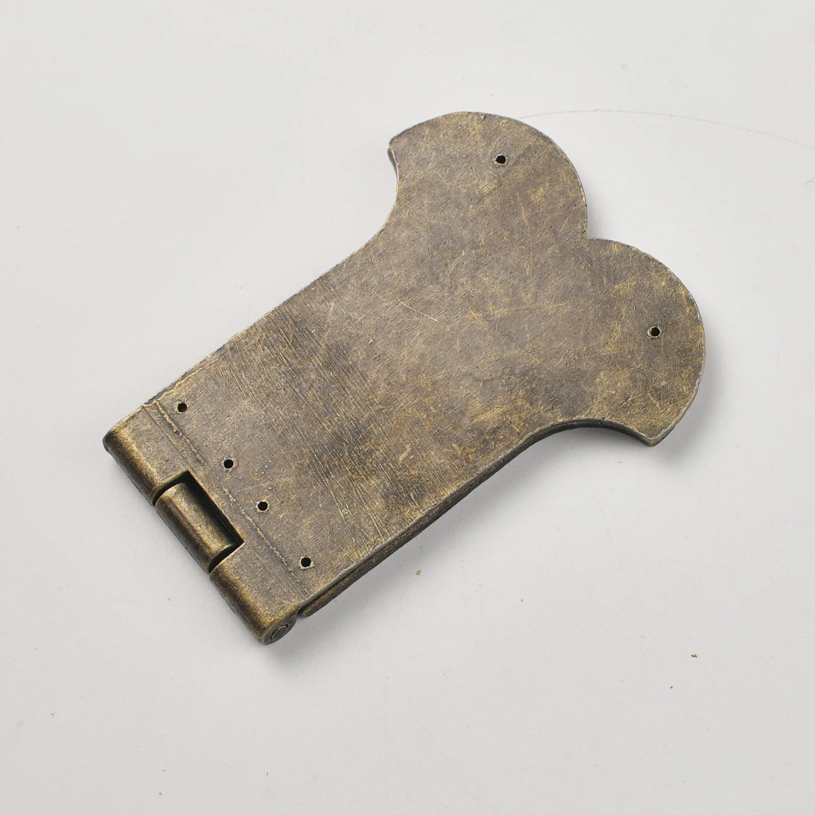 Antique bronze printing super thick solid hinge handicraft box wide zinc alloy hinge hinge large box