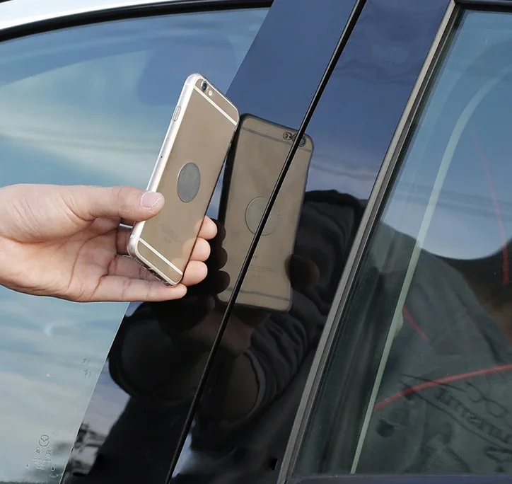 

6/10 шт. для Mazda 6 ATENZA 2004-2013 2014-2017 отделка окна средняя колонна C колонка черное зеркало с блестками