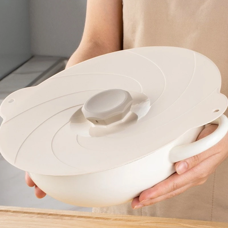 Silicone Suction Pan Lid Microwave Heat Resistant Cover Food Wrap Bowl Can Caps Lid Vacuum Seal Stretch Sealer Cookware
