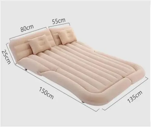 Inflatable Air Mattress for Subaru Impreza 2012-2016 | Flocking Sleep Mat Truck Trunk Bed Rear Seat Couch Portable