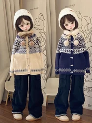 New Arrival BJD Doll Clothing Accessories Sweater Skirt Hat Leggings For 1/6 1/4 Dolls Skirt Pants Grils And Boys DIY Gift