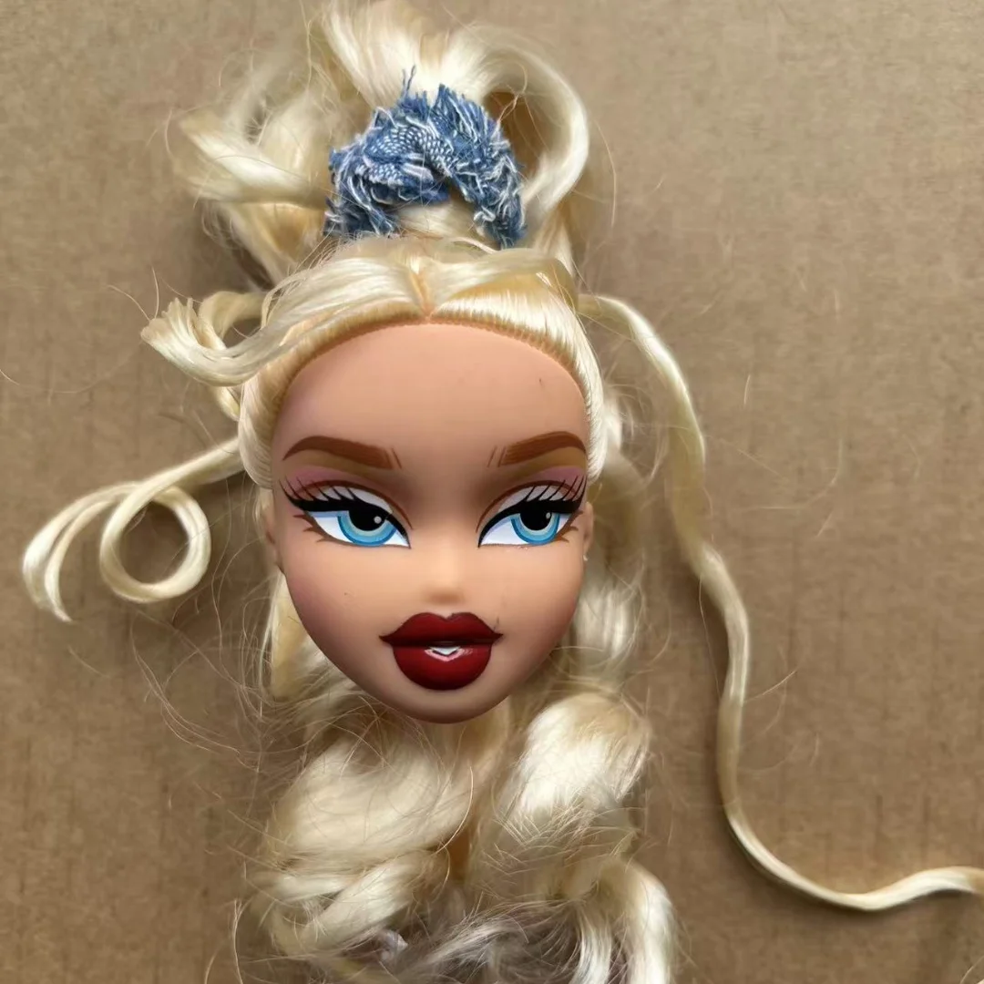 MINISO-Dancing Doll Head Toys Old Classic BRZ Doll Heads Bianco Marrone Pelle Doll Body Collection Figure di bambole
