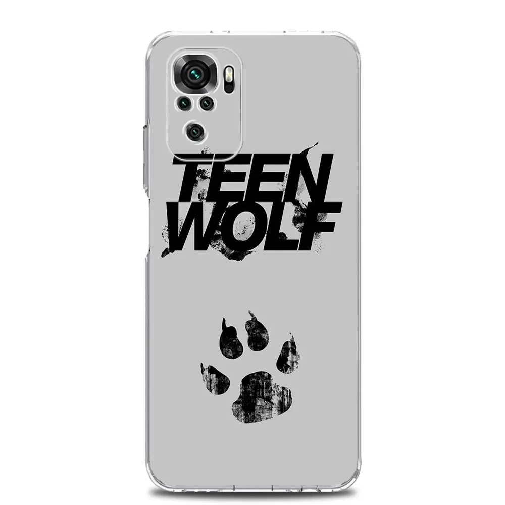 Phone Case For Xiaomi Redmi Note 13 12 5G 9S 9 8 10 11 Pro Plus 4G 9T 13C 12C 10C 9C 9A 7 Pro Clear Cover The Wolf