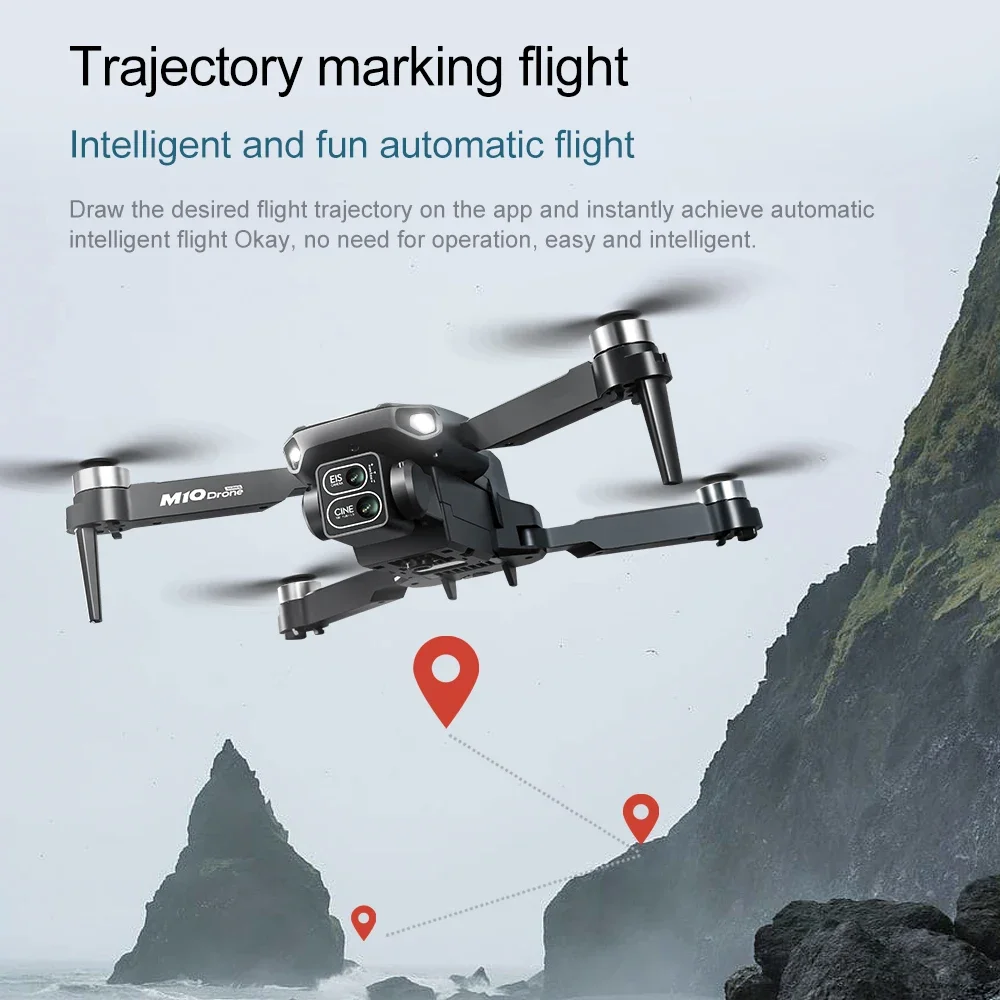 Xiaomi Mijia M10 Drone 8K Profesional HD Cámara Dual con pantalla remota RC 5G WIFI motores sin escobillas helicóptero de cuatro rotores Juguetes