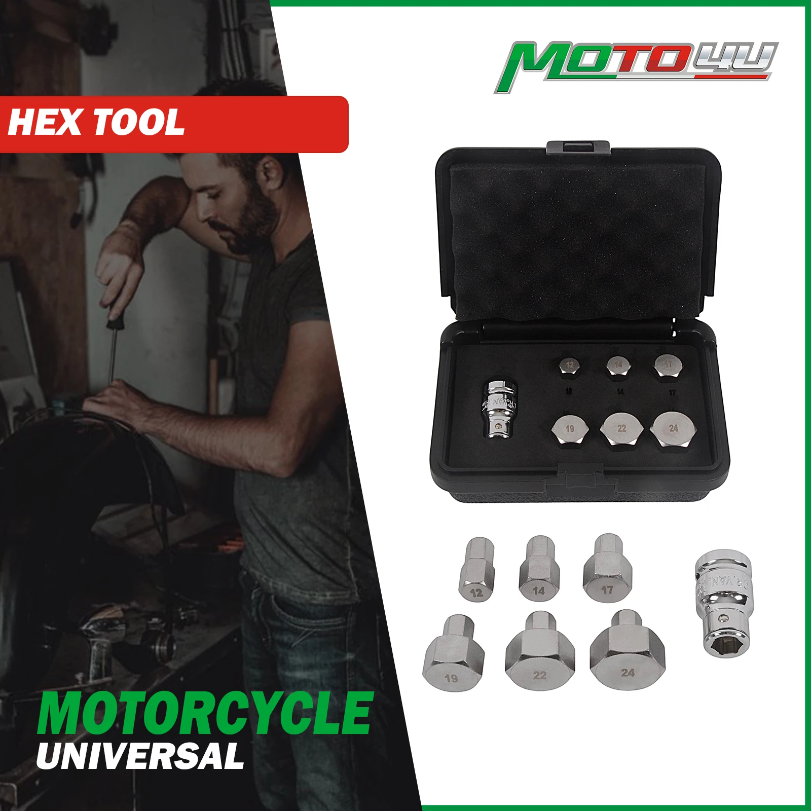 

Шестигранные головки 12–24 мм, насадки для гаек, набор отверток, набор отверток Schroevendraaier, набор бит, наборы инструментов, торцевые ключи, ящик для инструментов