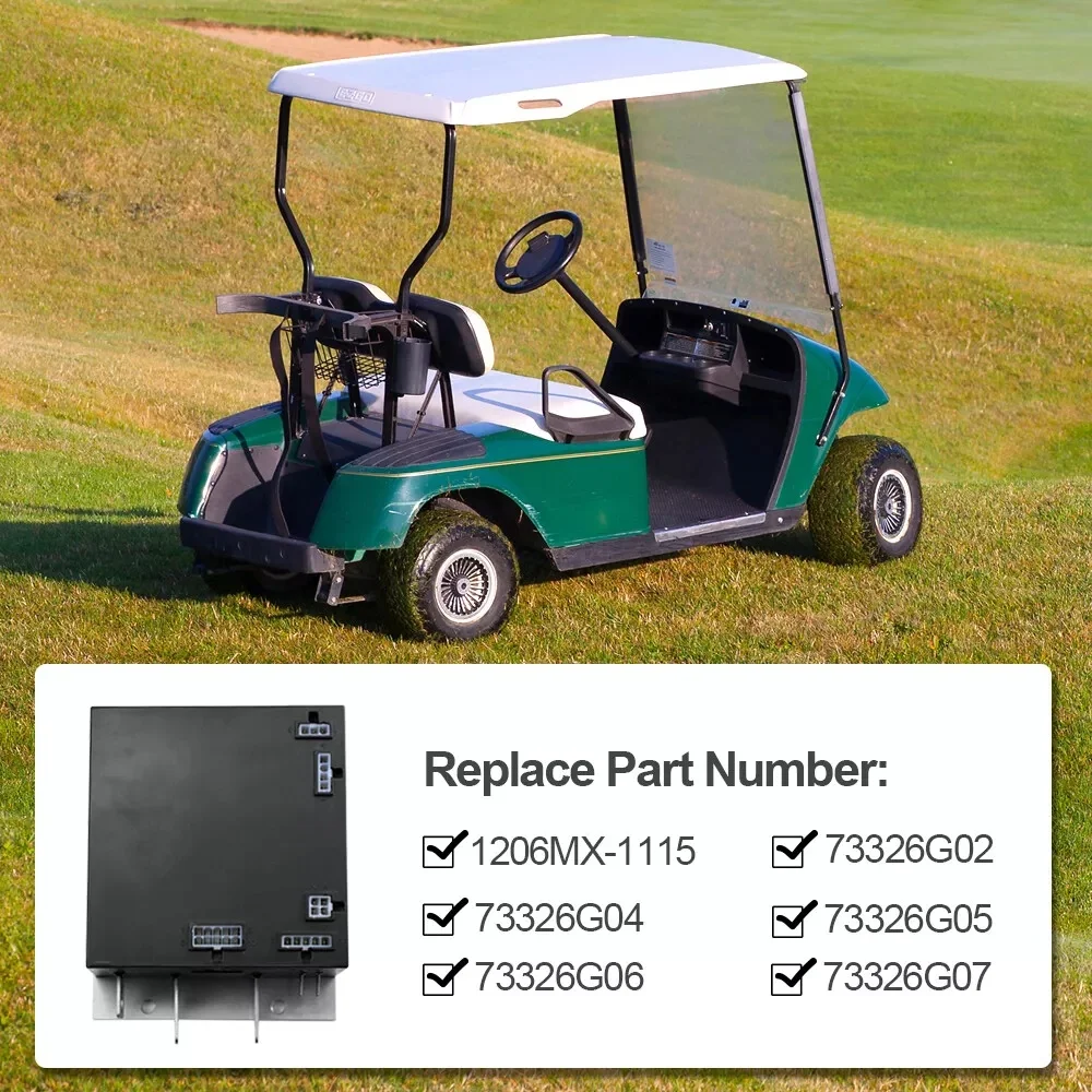 EZGO TXT 메달리스트 2000 업 PDS 컨트롤러, 36V, 350A, 1206MX-1120, 1206MX-1115, 609083, 73326-G02, 73326-G03, 73326-G04, 73326-G05