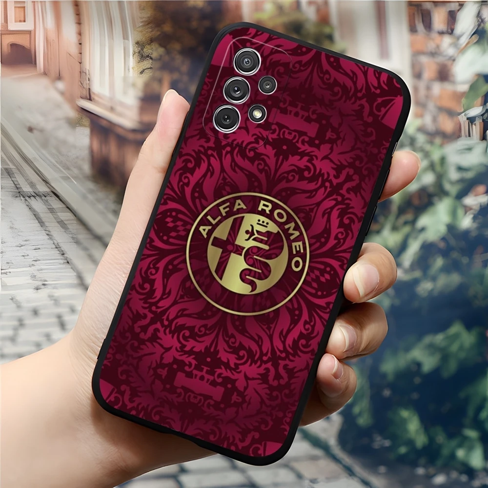 Italy Romeo Juliet LOGO Phone Case for Samsung Galaxy S24 S23 S22 S25 S21 A16 Ultra Fe Plus M54 A34 A54 A24 A52 A53 Coque