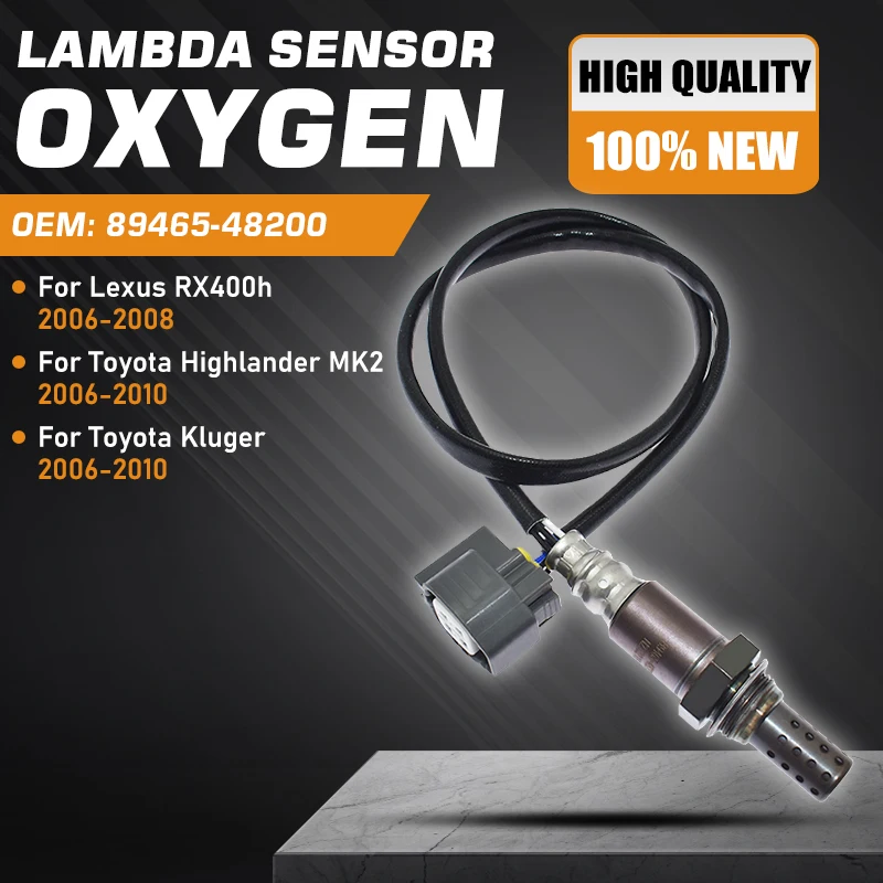 Лямбда-зонд O2, датчик кислорода для Toyota Highlander XU40 MK2 Toyota Kluger 2006-2010 Lexus RX400h 2006-2008 89465-48200 234-4502