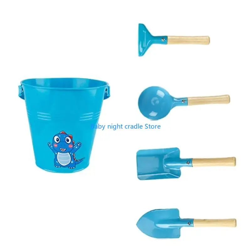 J2FF Kids Sand Castle Toy Beach Sandset Schaufel Sandgarten Pflanze Schaufel Spielzeug pflanzen