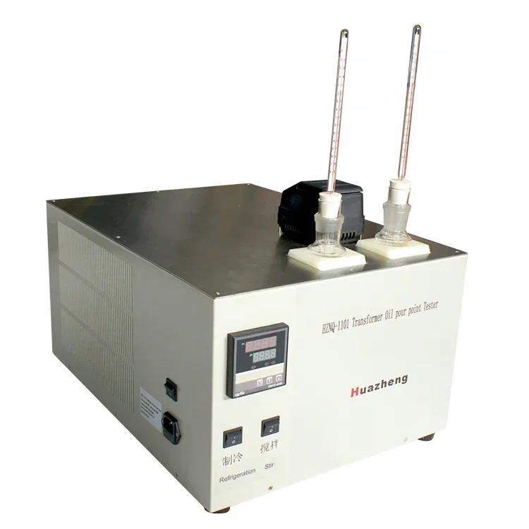 Huazheng Fully automated pour point cloud and pour point apparatus fully automatic astm d97 pour point tester
