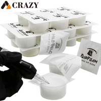 48/24/16/8/3pcs Disposable Tattoo Dip Foam for Rinse Dip Clean Needle and Tip Cartridge Dip Foam Cleaning Cup Tattoo Clean