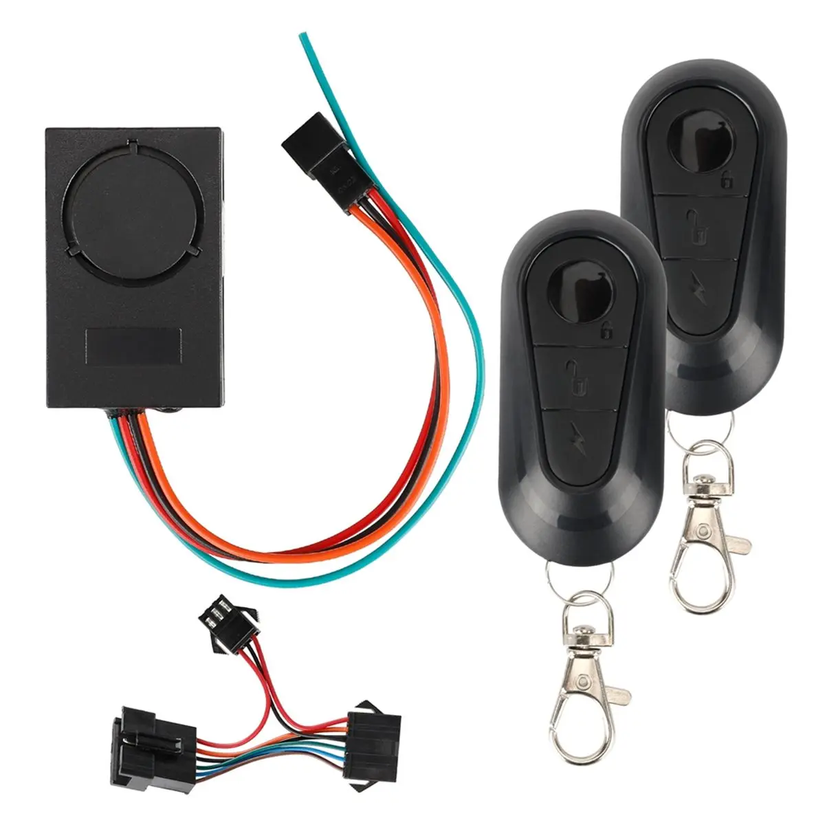 DT75BG 36‑72V Smart Anti Theft Bike Alarm Electric Scooter Wireless Anti-Theft Alarm with Remote Control
