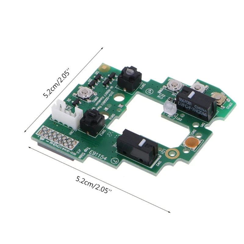 for G700 G700S Gaming Mouse Button Board Upper Mainboard Replacement for Gamers Diy Mouse Microswitch Enhanced Gameplay DropShip