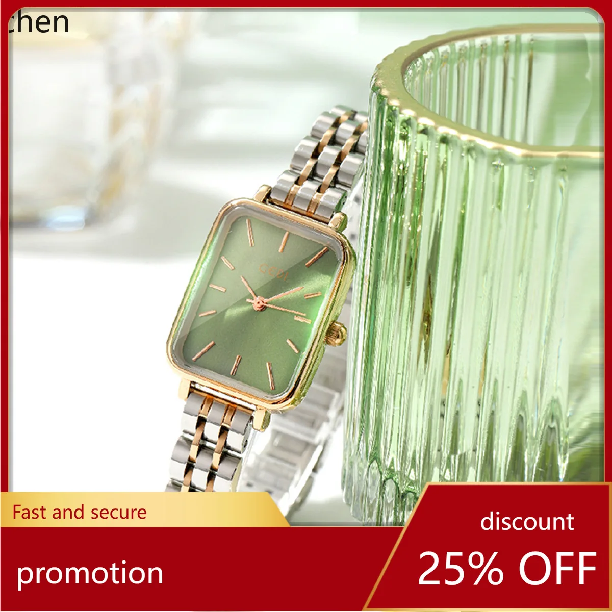 

Zml niche steel band watch - minimalist, high-end stainless steel quartz watch for women