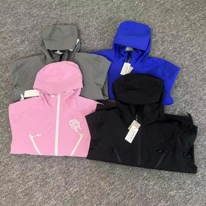 

Трендовая брендовая куртка MERTRA, уличная повседневная мужская и женская водонепроницаемая ветровка высокого качества с капюшоном, куртки Mertra, верхняя одежда