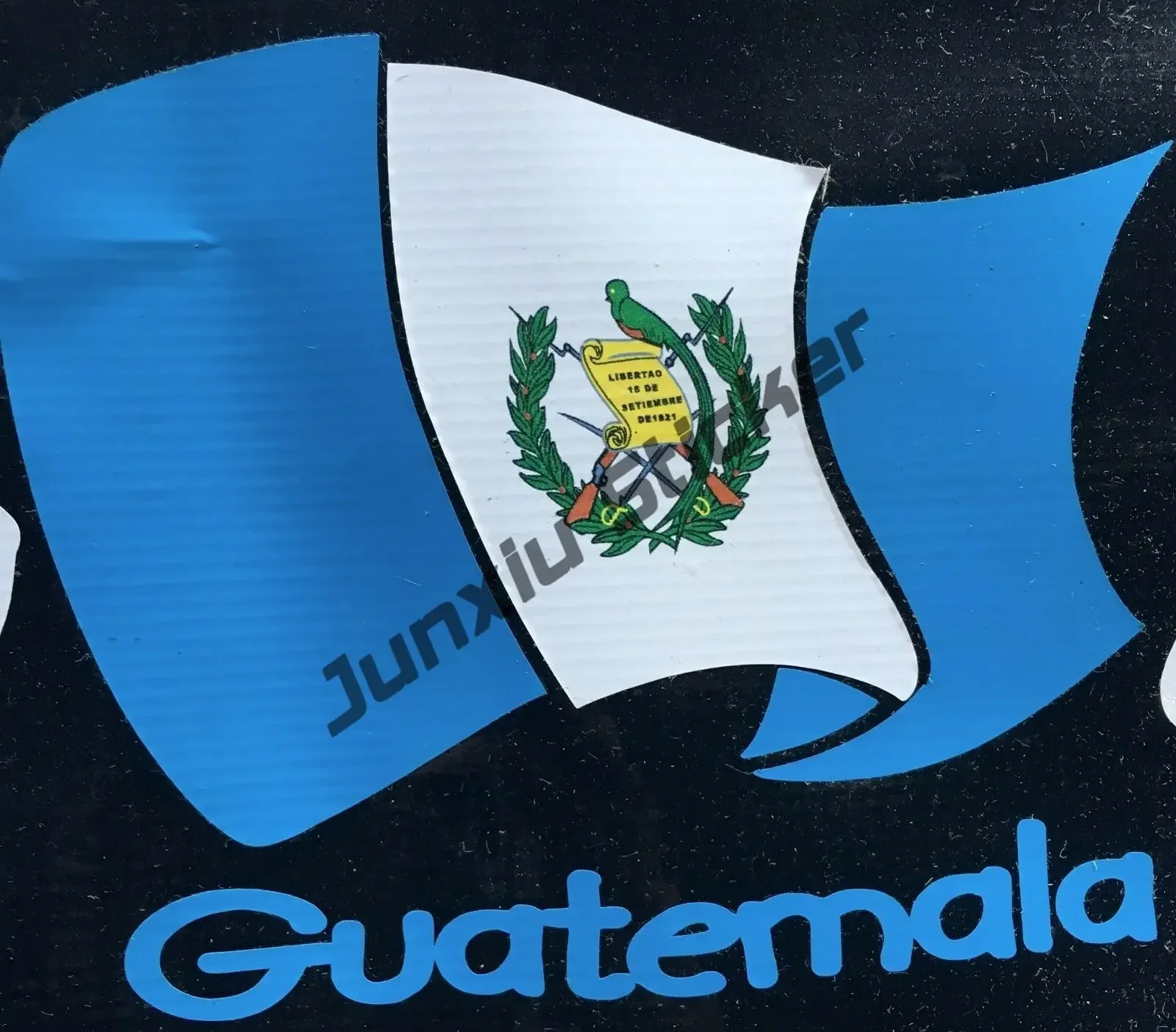 Guatemala Flag Vinyl Decal Tactical Victory Gesture Guatemala Flag Decal Sticker for Vehicle Windows Bumper Rear Window Boot