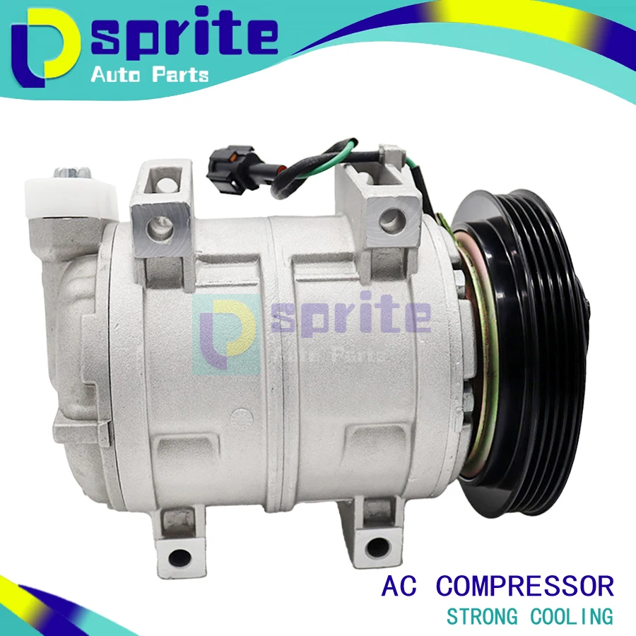 A/C Compressor w/Clutch For Medium Duty Trucks - NEW  865B 949908 506011-8750 506011-8751 506211-7270 27630-30Z69 2763030Z69