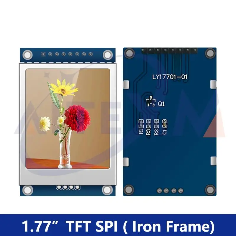 Modul Layar LCD TFT Serial Port SPI 1.77 / 2.4 / 2.8 / 3.5 Inci 240x320 320x480 5V/3.3V Adaptor PCB ST7789V/ST7796S YANXD