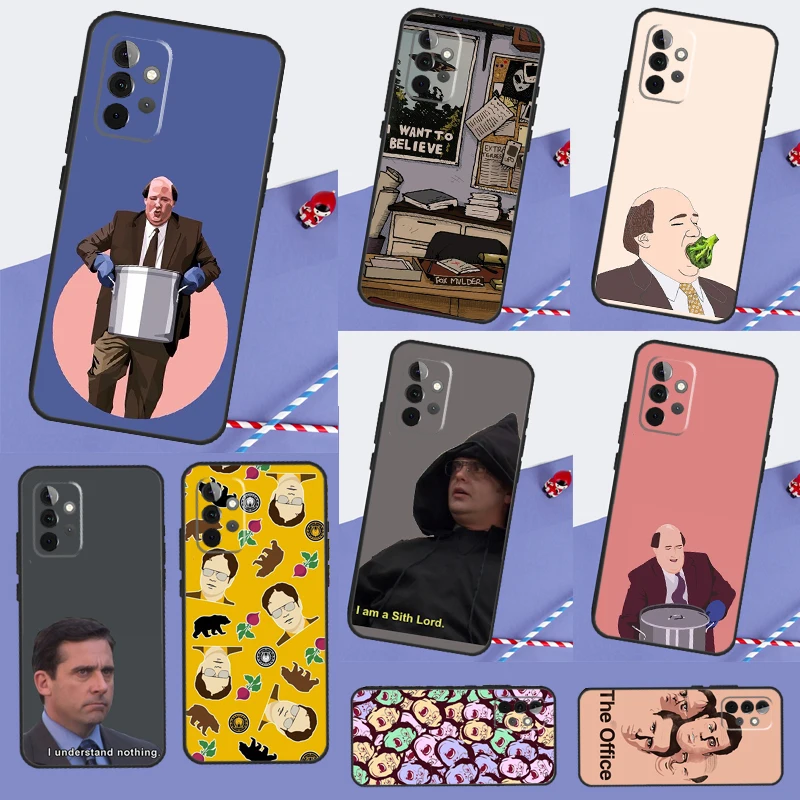 The Office For Samsung Galaxy A15 A35 A55 A36 A56 A26 A16 A22 A32 A52 A54 A34 A53 A33 A13 A06 A05 Case