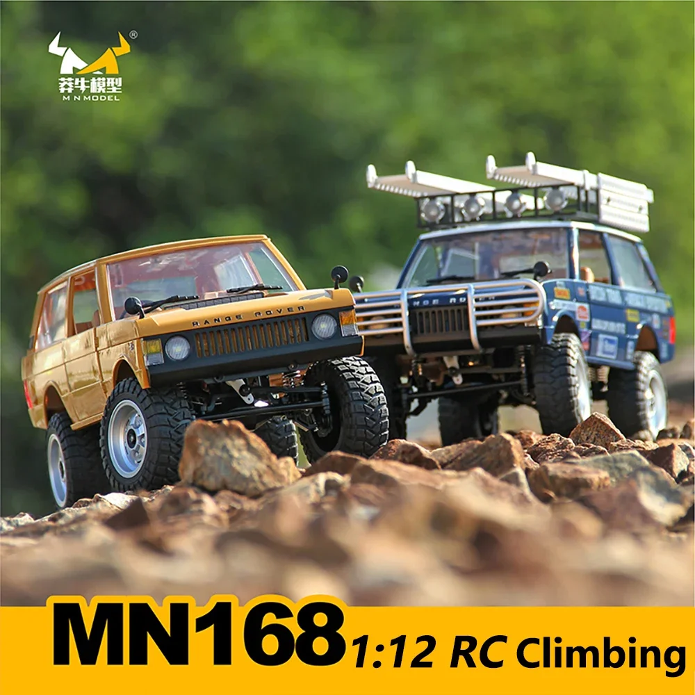 NUOVO 1/12 MN168 Rc Auto MN Modello 4WD Telecomando Crawler Fuoristrada Auto da Arrampicata Elettrica Giocattoli per I Bambini Adulti