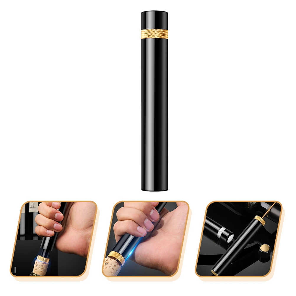 

1pc Bottle Air Pressure Cork Remover Red Portable Manual Bar Accessory Cork Remover Air Pressure Bottle Professional Wine Opener