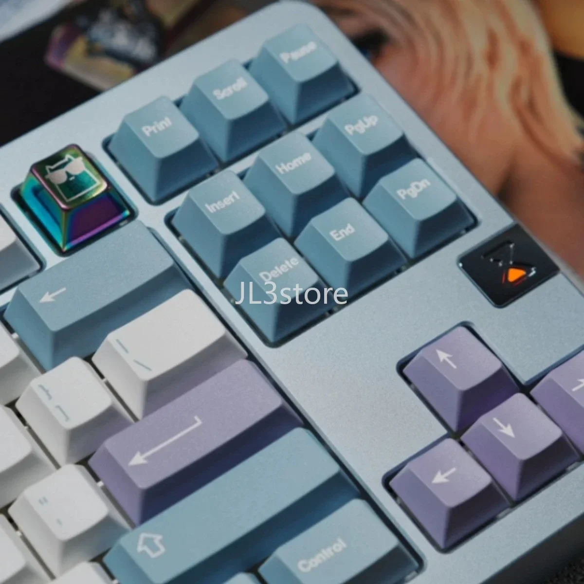 Theme keycaps Original height five-sided sublimation PBT full set of mechanical keycaps