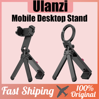 Ulanzi MA88/MA89 Mobile Desktop Stand With 30MM Bottom Clamp Foldable Selfie Tripod For Desk Wall Slope For Travel Photography