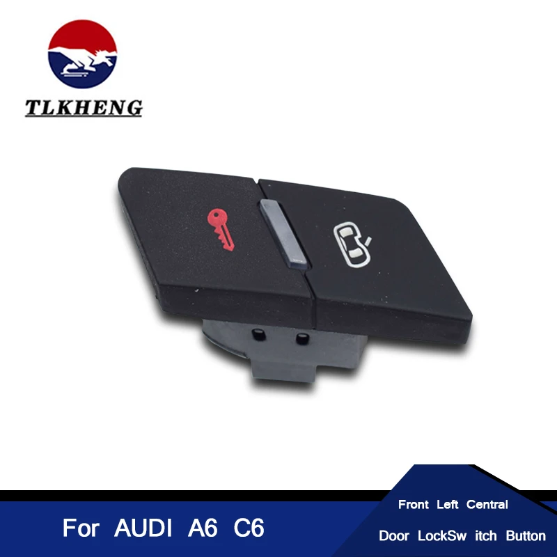 

For AUDI A6 C6 2005-2011 Front Left Central Door Lock Switch Button Driver Side 4F1962107