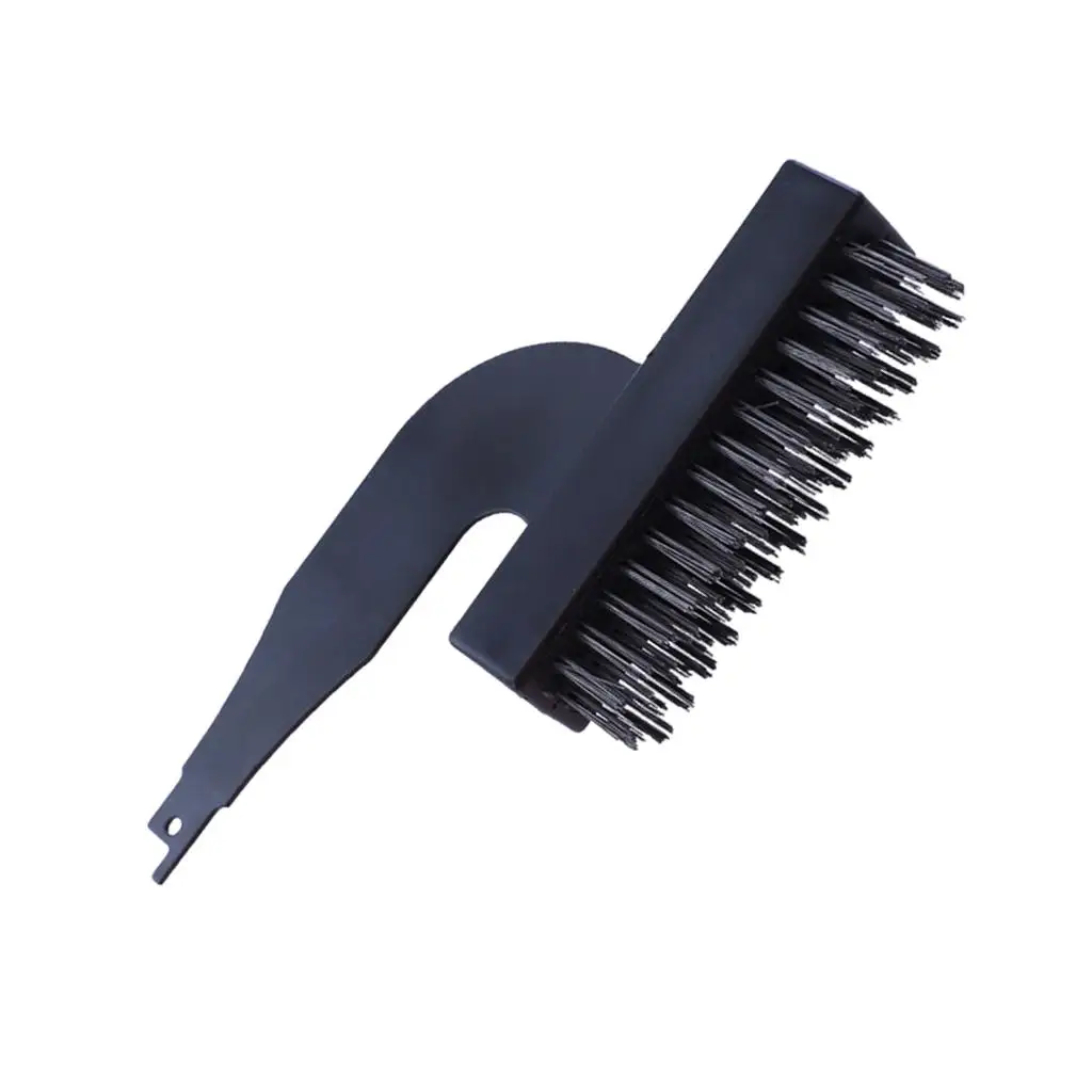 Nylon Steel Reciprocating Brush Attachment Heavy Duty Scraping Tool Multi Saw Blade for Tile Oil Rust Cleaning