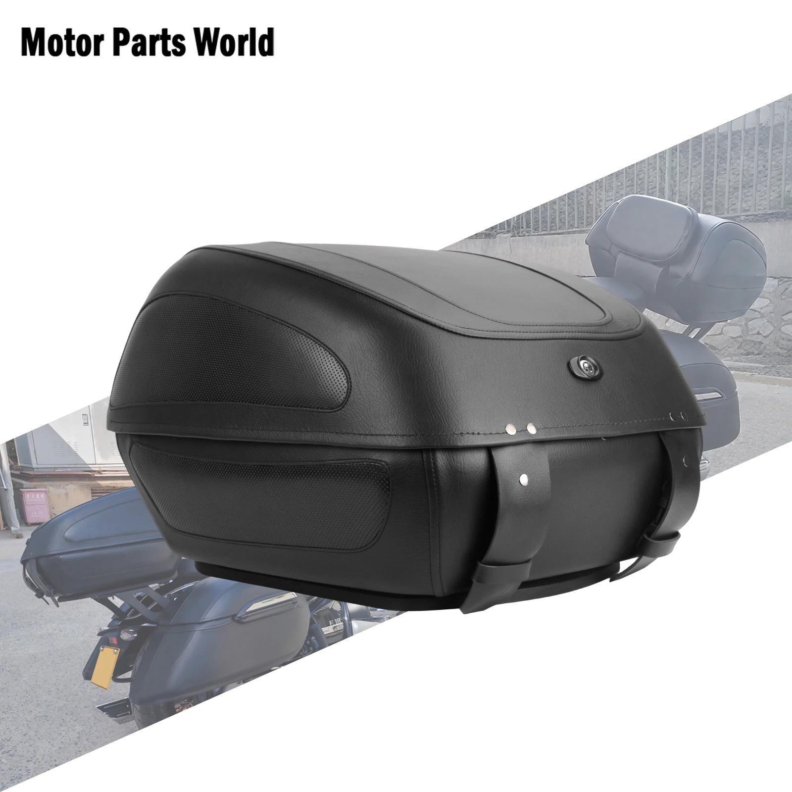 Motorcycle Universally Luggage Storage Box Tail Travel Case For Harley Touring Softail Sportster For Honda For Yamaha For Suzuki