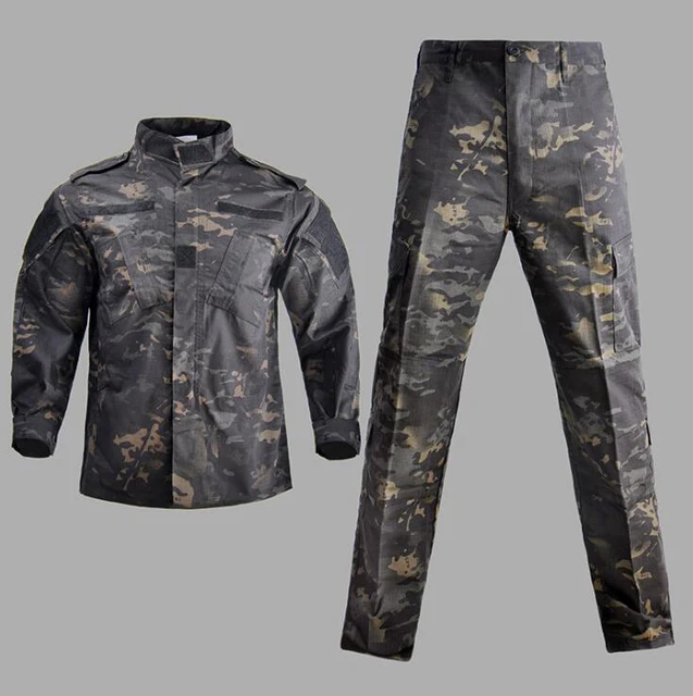 Imagem -02 - Acu Camuflagem ao ar Livre Uniforme para Homens Roupas Especiais Maxi Pant Tático Caça ao ar Livre Caminhadas Xs2xl 14 Cores Novo