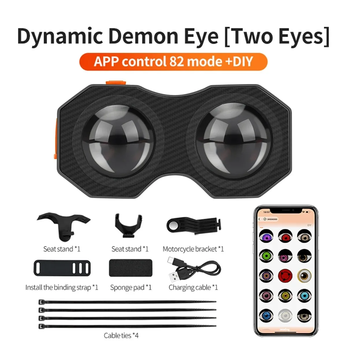 2 EYES WITH LENS