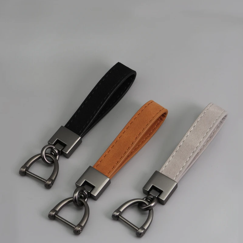 Винтажный металлический брелок из воловьей кожи с лазерной гравировкой, индивидуальный ретро-брелок для мужчин и женщин, персонализированный брелок с логотипом автомобиля