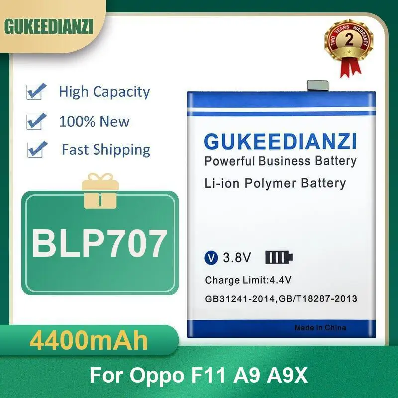 Аккумулятор для Oppo Reno 12F 5G realme GT RMX2202 Neo RMX3031GT 2T RMX3350 A5 A7 A8 A3s A7S A7X F9 Pro (4+128G) C2 Pro/Realme 2