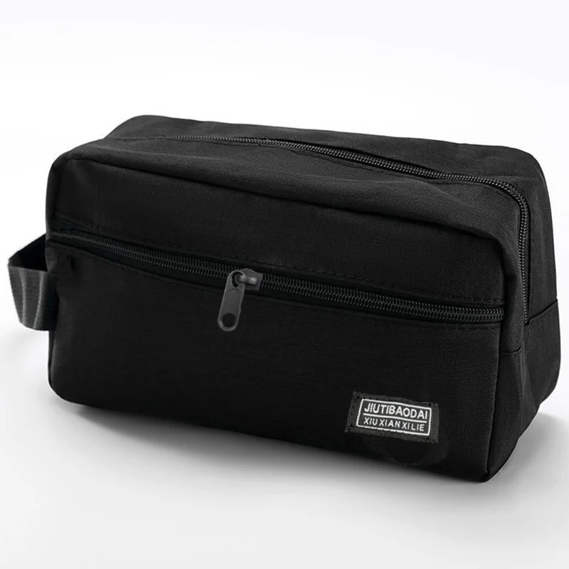 Travel Makeup Organizer, Men's Business Toiletry Bag, Large Capacity Storage Pouch, Durable Fashion Design, Ideal for Daily Use