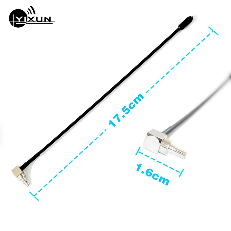 2pcs 4G LTE Antenna TS9 CRC9 Connector For Huawei E398 E5372 E589 E392 Zte MF61 MF62 aircard 753s 5dbi high Gain 700-2700MHz