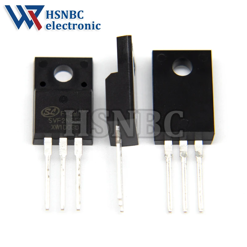 10 Pz/lotto SVF2N65F 2N65 SVF2N65 TO-220F 2A 650V N-channel MOSFET di Potenza Transistor 100% Nuovo Originale