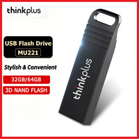 Lenovo Thinkplus USB Flash Drive MU221 8GB 16GB 32GB 64GB PenDrive Flash Disk U Disk Memory Stick Zinc Alloy for Computer